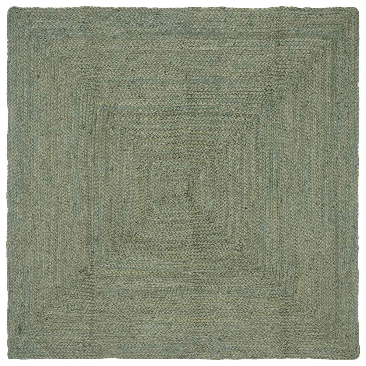 Area Rug Jute Olive Green 160 cm 160 cm