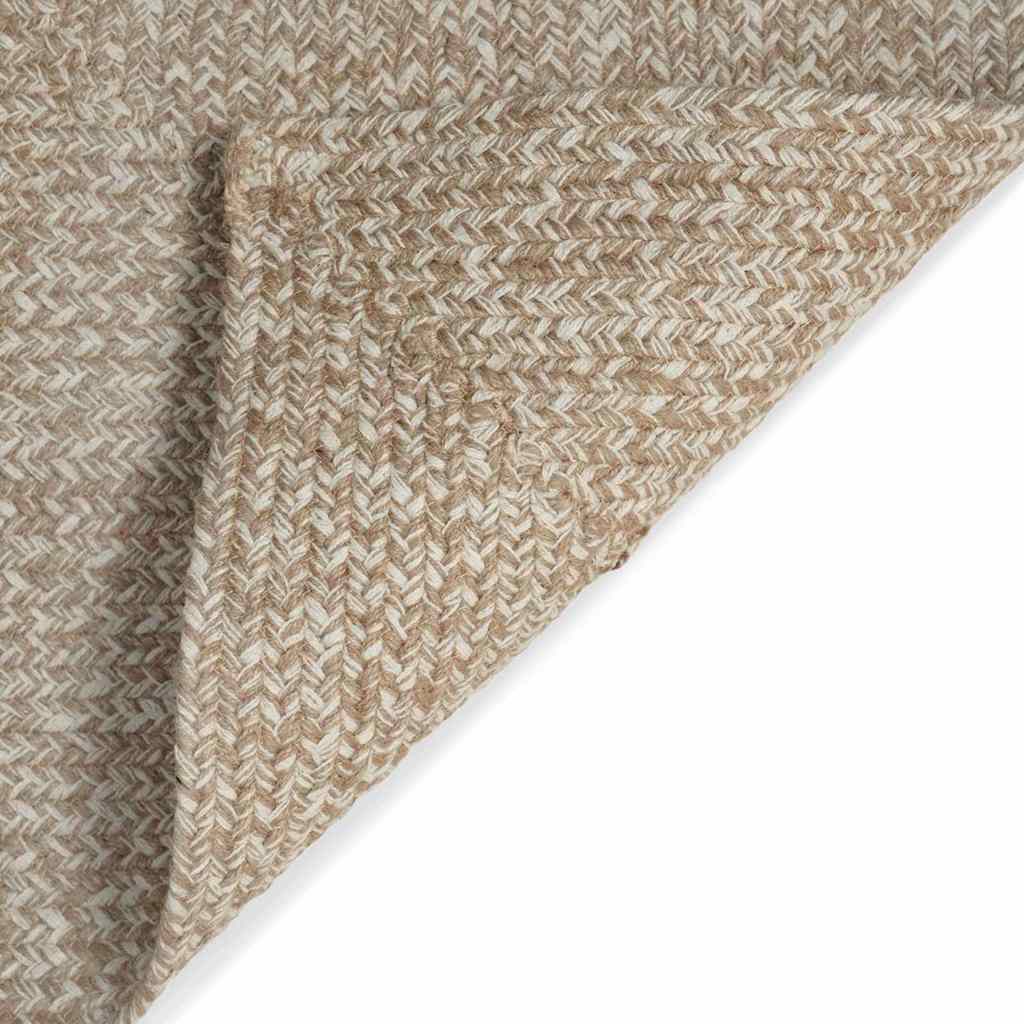 vidaXL Area Rug Natural and White 80 x 250 cm Jute 6