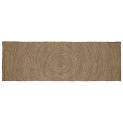 vidaXL Area Rug Grey 80 x 250 cm Jute 1