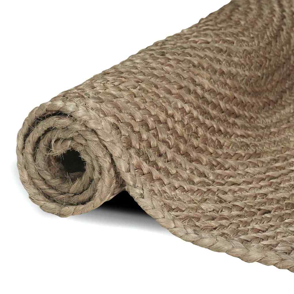 vidaXL Area Rugs Grey 120 x 170 cm Jute 3
