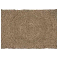 vidaXL Area Rugs Grey 120 x 170 cm Jute 1