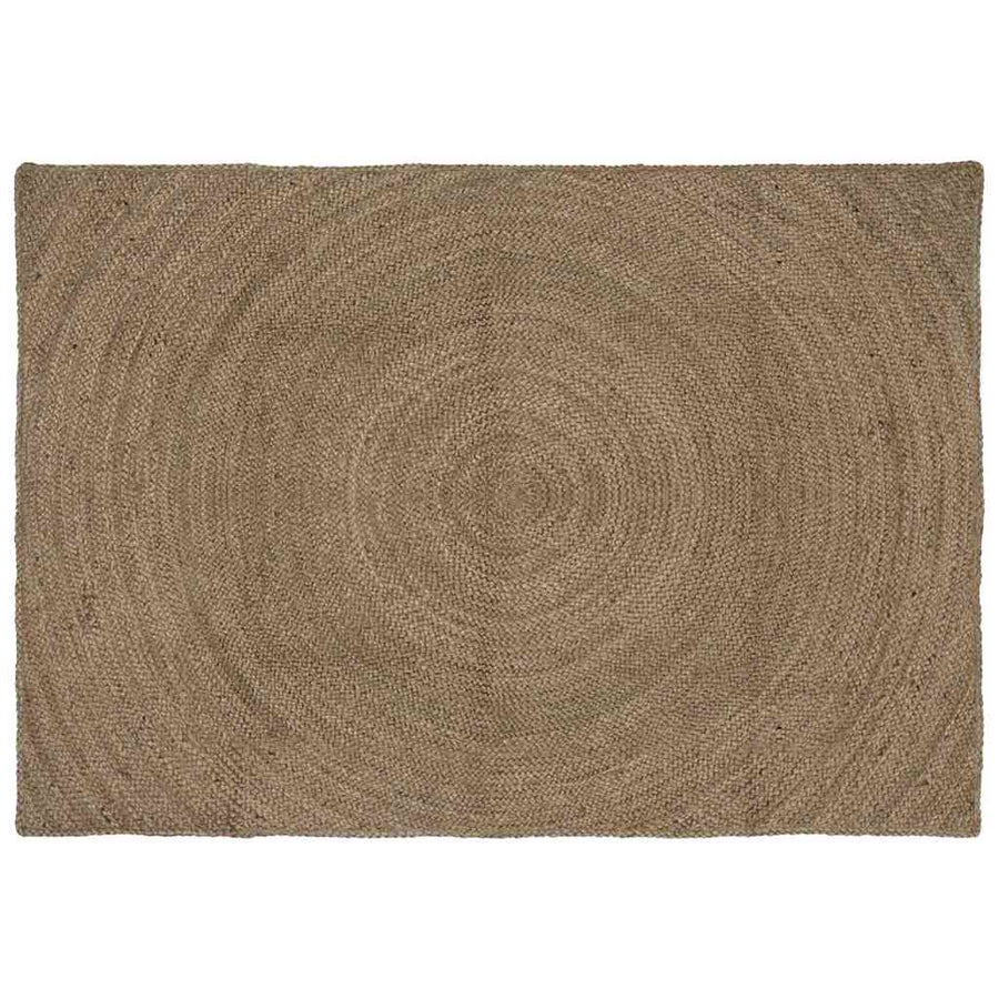 vidaXL Area Rugs Grey 120 x 170 cm Jute 1