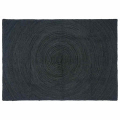 Area Rugs Jute Dark Grey