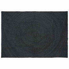 Area Rugs Jute Dark Grey Width