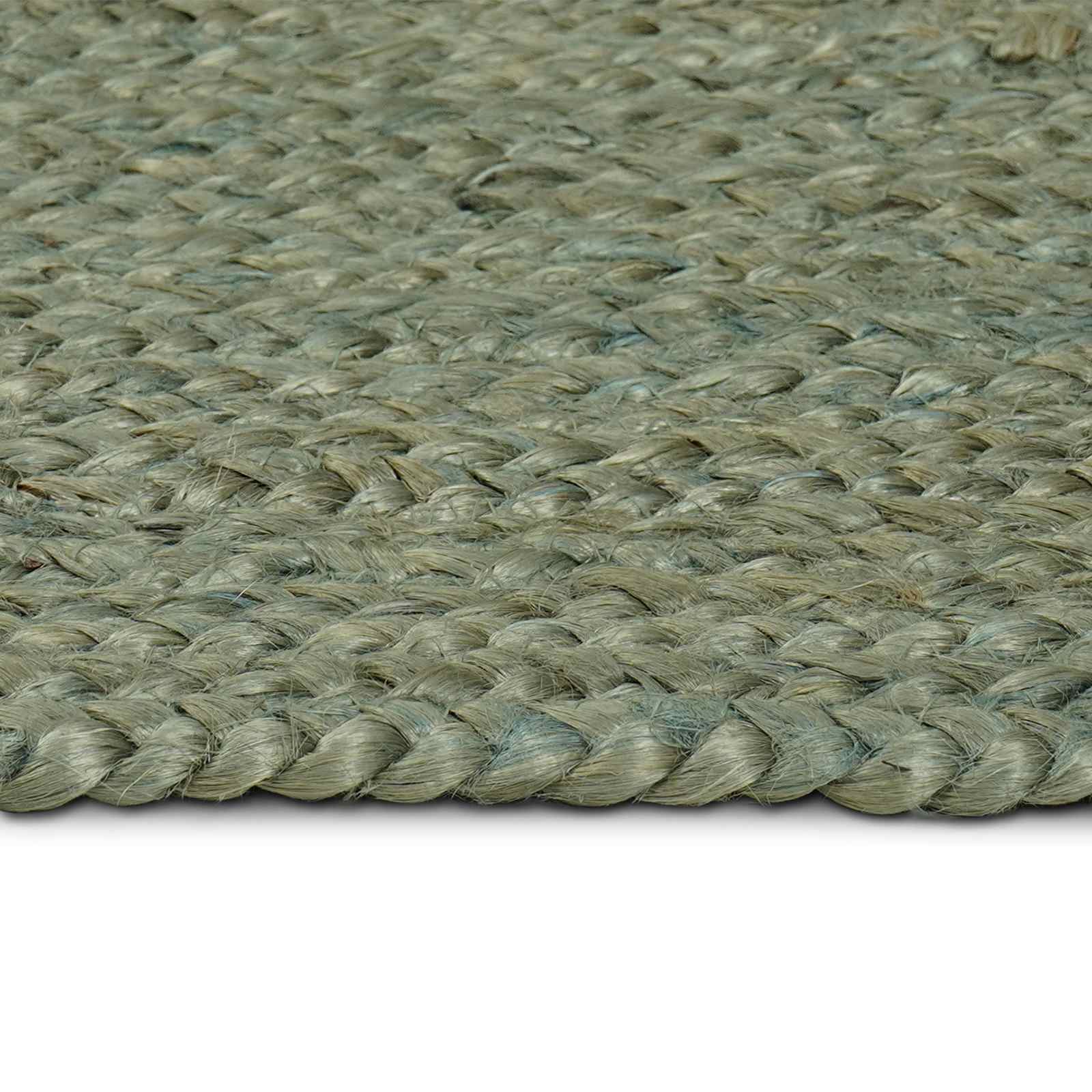 vidaXL Area Rugs Olive Green 60 x 110 cm Jute 4