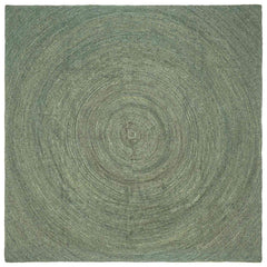 Area Rug Jute Olive Green