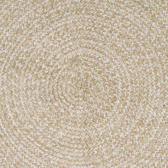 vidaXL Area Rug Natural and White 120 x 170 cm Jute 6