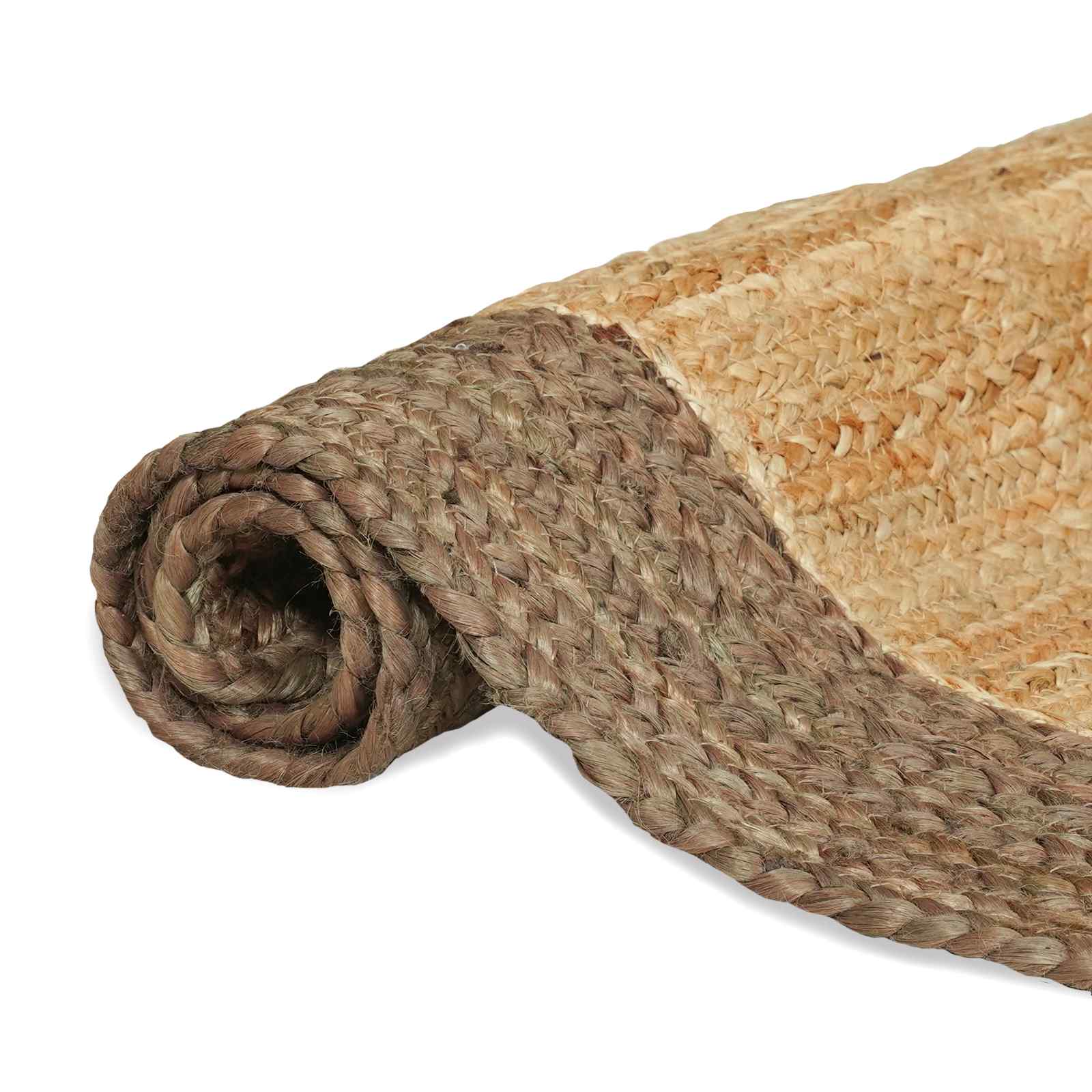 vidaXL Area Rug Grey 60 x 300 cm Jute 6