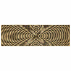 vidaXL Area Rug Black 80 x 250 cm Jute 1