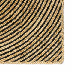vidaXL Area Rug Black 100 x 200 cm Jute 5