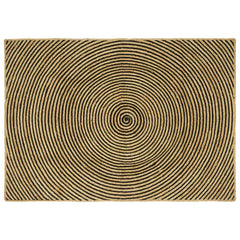vidaXL Area Rug Black 120 x 170 cm Jute 1