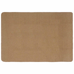 Area Rug Light Brown Jute Width 120 cm 170 cm
