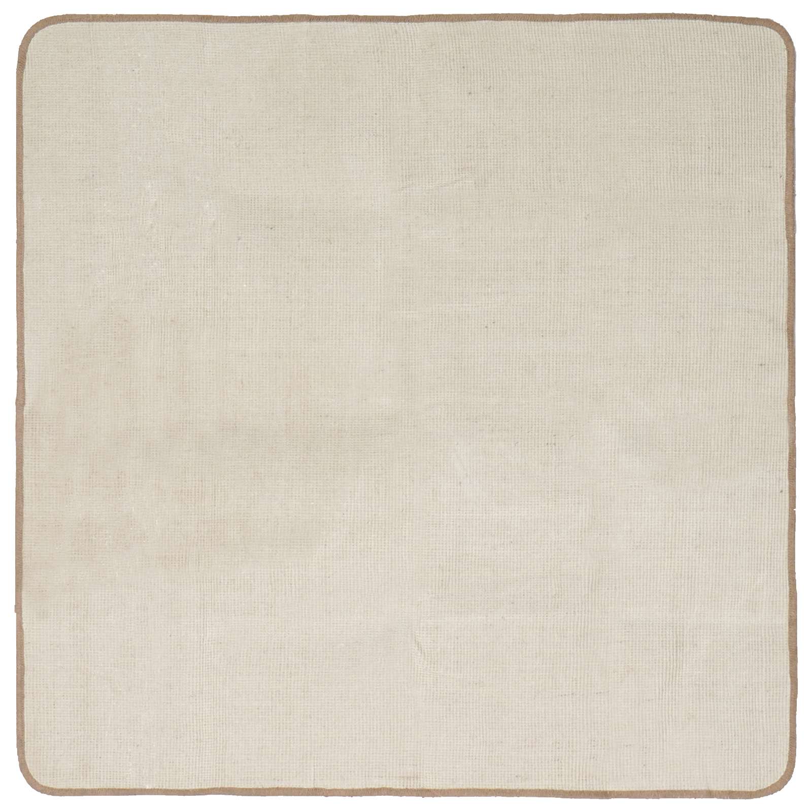 vidaXL Area Rug Light Brown 160 x 160 cm Jute 2