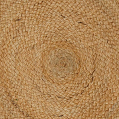 vidaXL Area Rugs Natural Ø 120 cm Jute 2