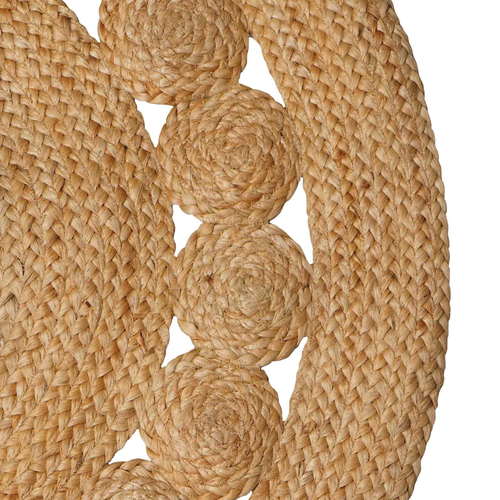 vidaXL Area Rug Natural 122 x 183 cm Jute 4