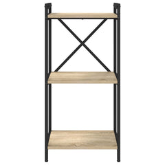 vidaXL Bookshelf 40 x 30 x 85 cm Engineered Wood Sonoma Oak 4