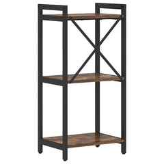 vidaXL Bookshelf 40 x 30 x 85 cm Engineered Wood Smoked Oak 5