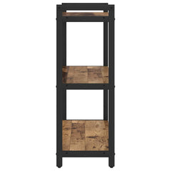 vidaXL Bookshelf 60 x 30 x 85 cm Engineered Wood Old wood 6