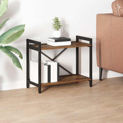 vidaXL Bookshelf 60 x 30 x 50 cm Engineered Wood Old wood 1