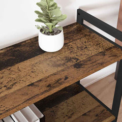 vidaXL Bookshelf 60 x 30 x 50 cm Engineered Wood Old wood 4