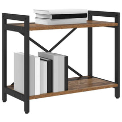 vidaXL Bookshelf 60 x 30 x 50 cm Engineered Wood Old wood 3