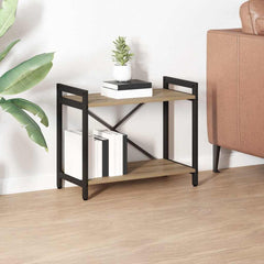 vidaXL Bookshelf 60 x 30 x 50 cm Engineered Wood Artisan Oak 1