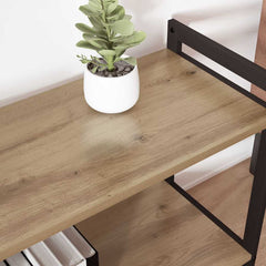 vidaXL Bookshelf 60 x 30 x 50 cm Engineered Wood Artisan Oak 4