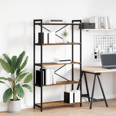 Bookshelf 80 x 30 x 155 cm Engineered Wood Height 153 cm Old wood