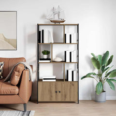 Bookshelf 80 x 30 x 155.5 cm Engineered Wood Artisan oak
