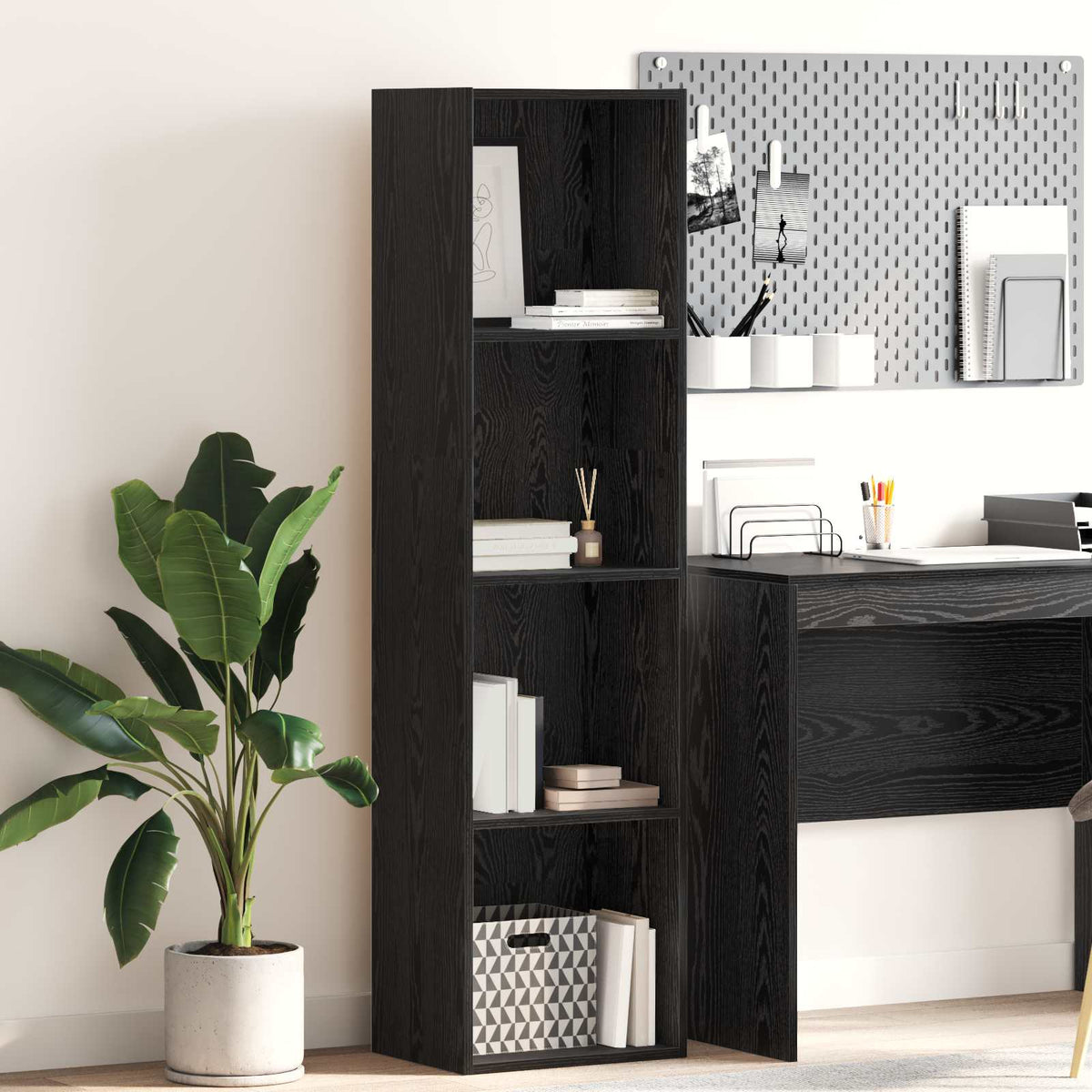 vidaXL Bookcase 40x30x152 cm Engineered Wood