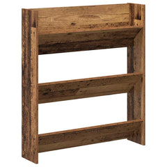 vidaXL Shoe Cabinet 2 pcs 84 x 18 x 90 cm Engineered Wood Old wood 5