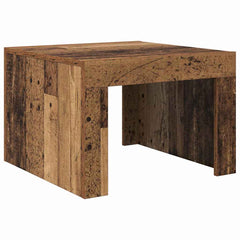 vidaXL Coffee Table Old Wood 50 x 50 x 35 cm Engineered Wood 2