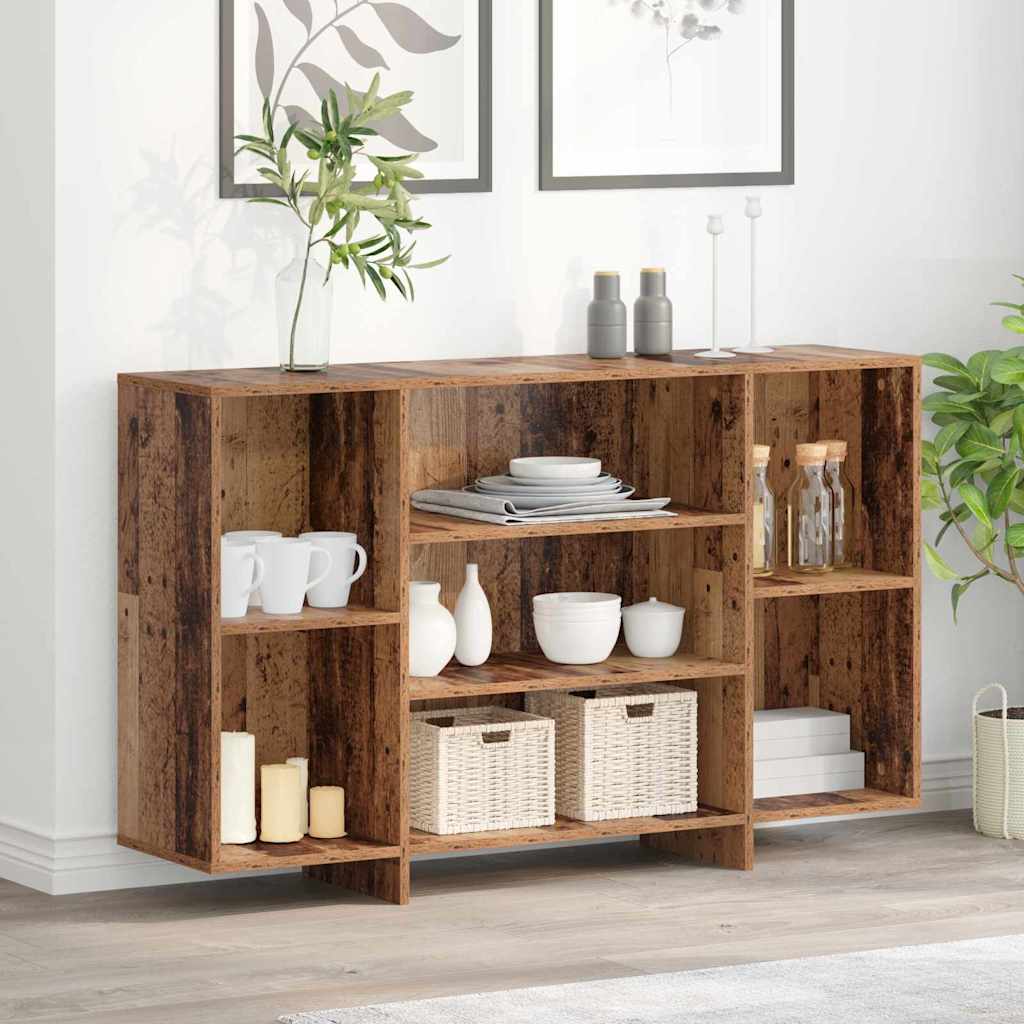 vidaXL Sideboard Old Wood 120 x 30 x 75 cm Engineered Wood 1