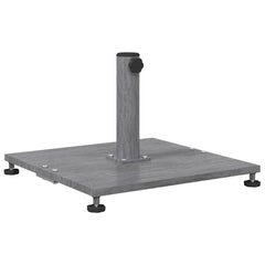 vidaXL Parasol Base 28.95 kg Dark Grey Wood Look Square 2