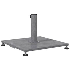 vidaXL Parasol Base 28.95 kg Dark Grey Wood Look Square 6