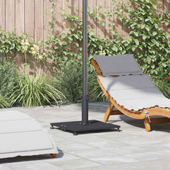 vidaXL Parasol Base 25.95 kg Dark Grey Square 1