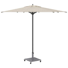 vidaXL Parasol Base 26.75 kg Dark Grey Wood Look Square Adjustable 3