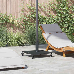 vidaXL Parasol Base 26.8 kg Black Square Adjustable 1