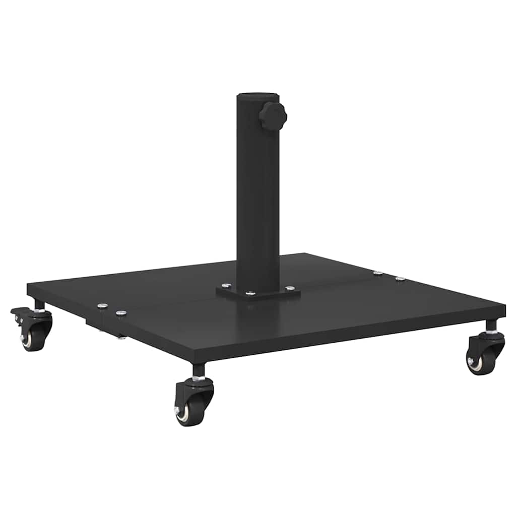 vidaXL Parasol Base 26.8 kg Black Square Adjustable 2