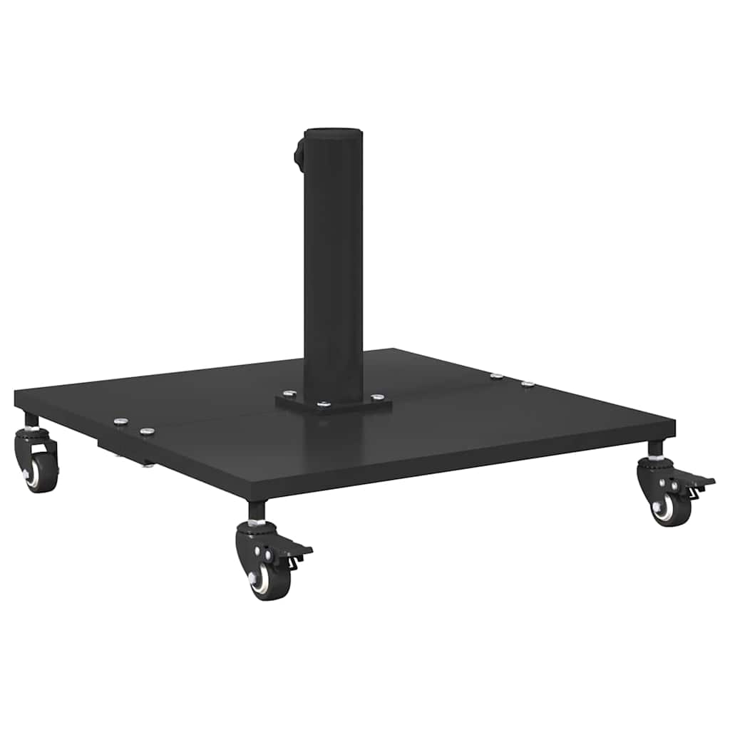 vidaXL Parasol Base 26.8 kg Black Square Adjustable 6