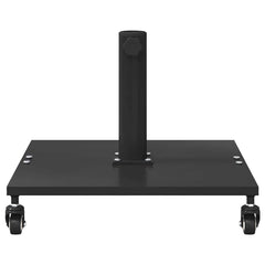vidaXL Parasol Base 26.8 kg Black Square Adjustable 4