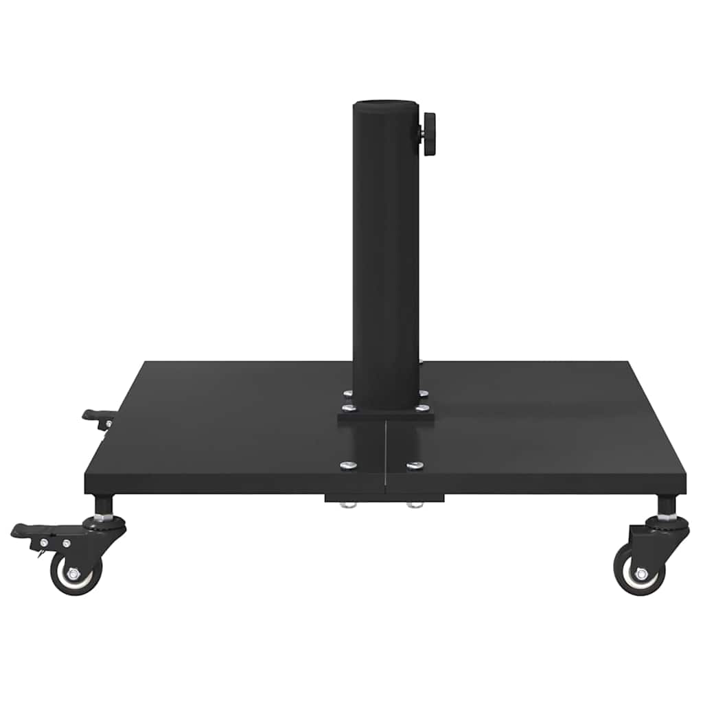 vidaXL Parasol Base 26.8 kg Black Square Adjustable 5