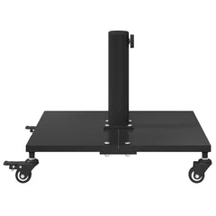 vidaXL Parasol Base 26.8 kg Black Square Adjustable 5