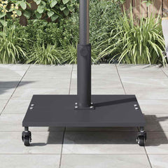 vidaXL Parasol Base 26.8 kg Dark Grey Square Adjustable 4