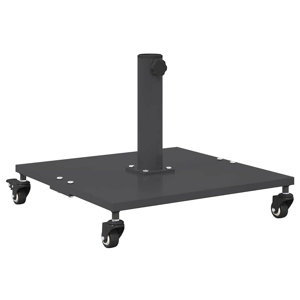 vidaXL Parasol Base 26.8 kg Dark Grey Square Adjustable 2