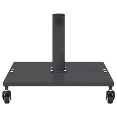 vidaXL Parasol Base 26.8 kg Dark Grey Square Adjustable 5