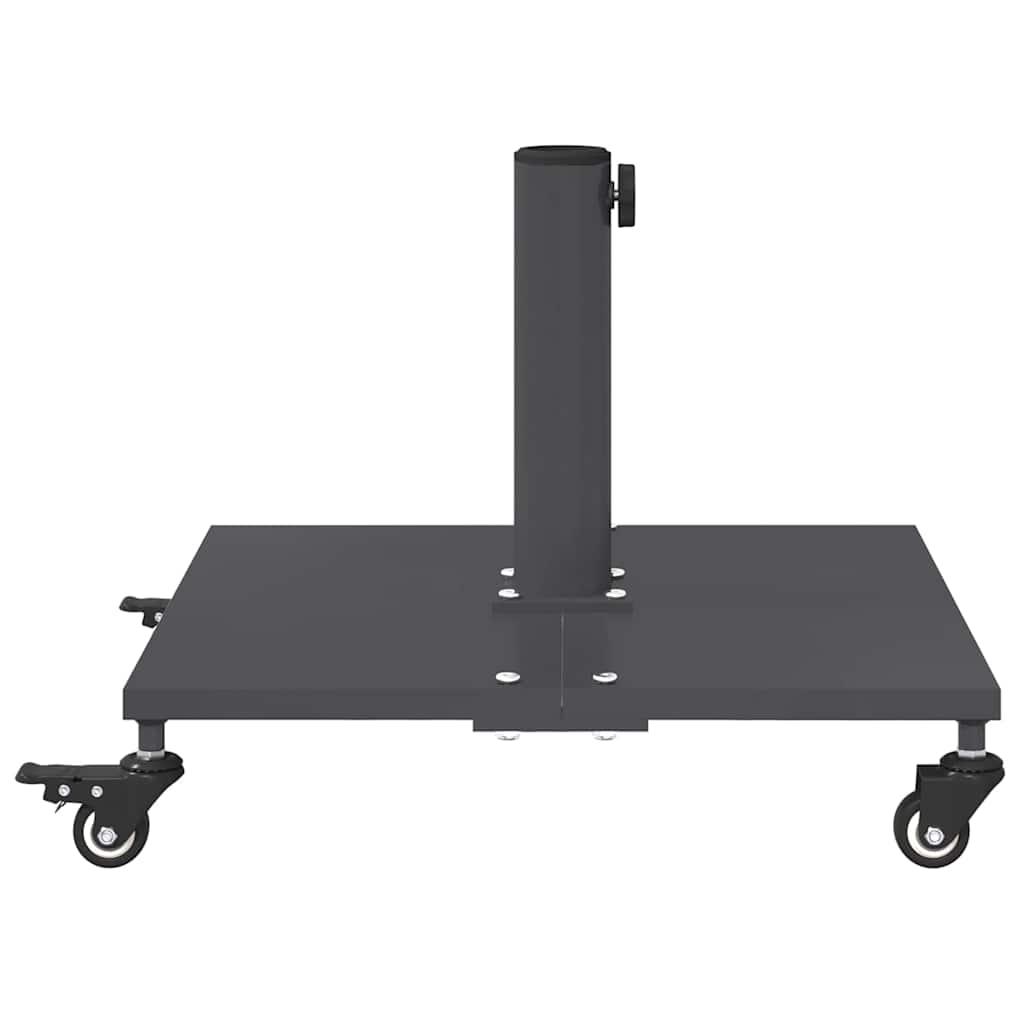 vidaXL Parasol Base 26.8 kg Dark Grey Square Adjustable 6