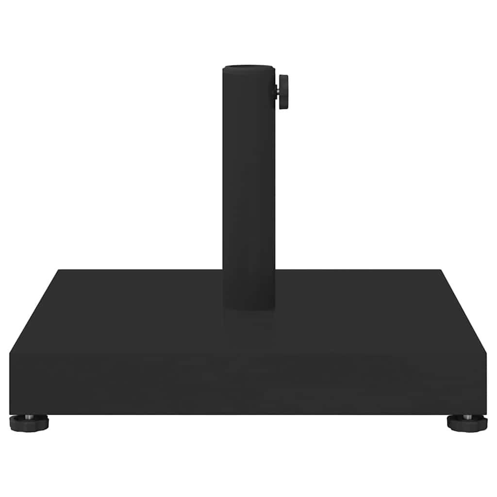 Parasol Base 45 x 45 x 31.5 cm Black without wheels