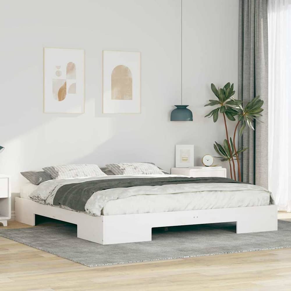 Bed Frame Length White