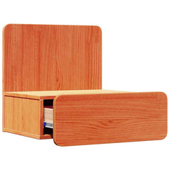 vidaXL Bedside Table Wax Brown 44 x 32.5 x 40 cm Solid pine wood 5